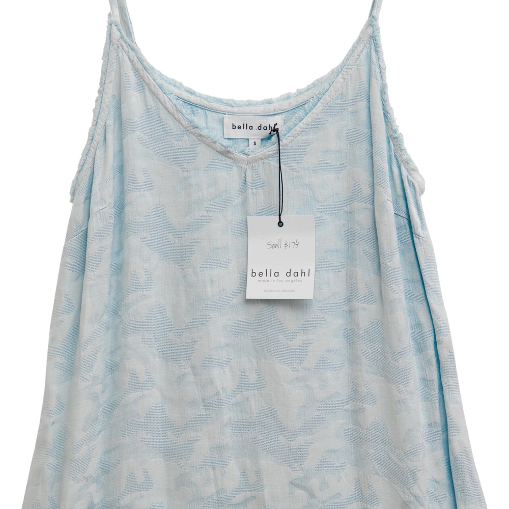 Bella Dahl Mini Dress NEW Sz S Coastal Minimalist Lightweight Airy Slip Dress